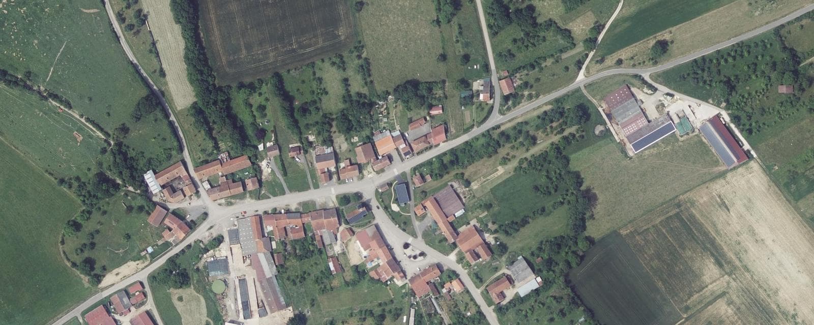 Vue aérienne de Amenoncourt (Meurthe-et-Moselle)