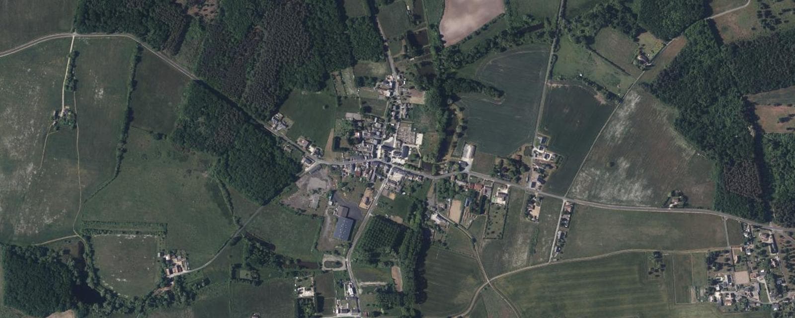 Vue aérienne de Avrillé-les-Ponceaux (Indre-et-Loire)