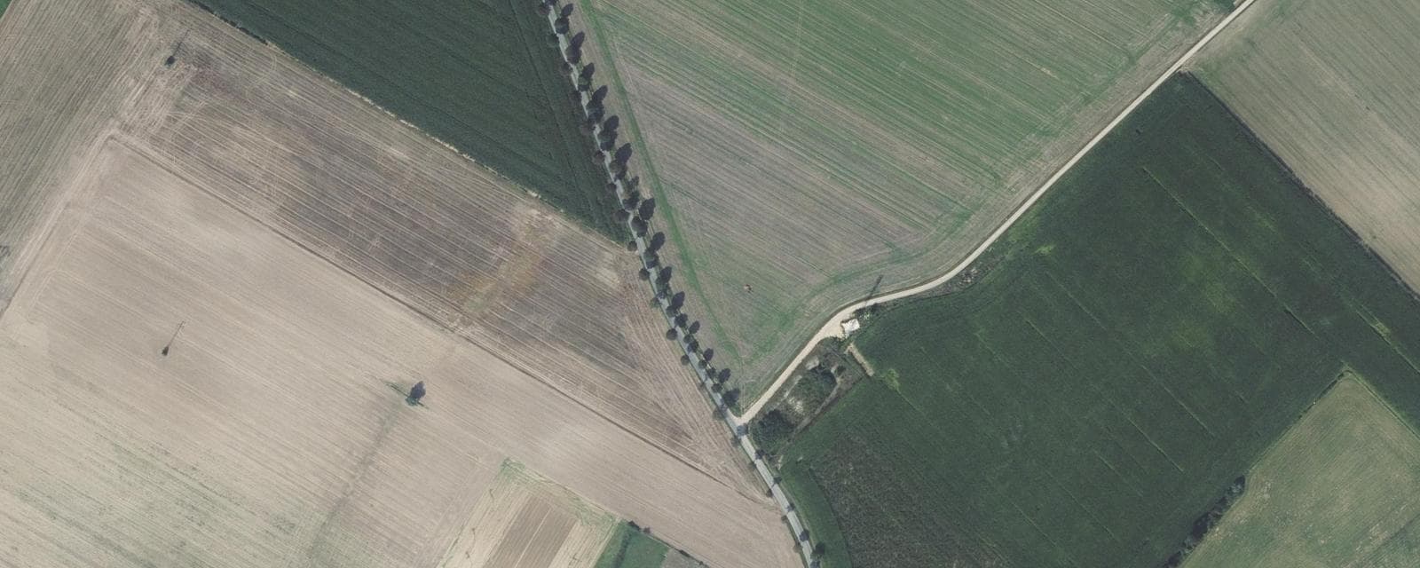 Vue aérienne de Beutin (Pas-de-Calais)