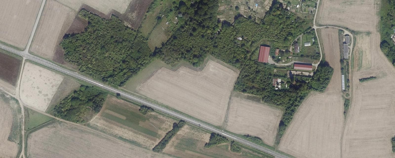 Vue aérienne de Bouafle (Yvelines)