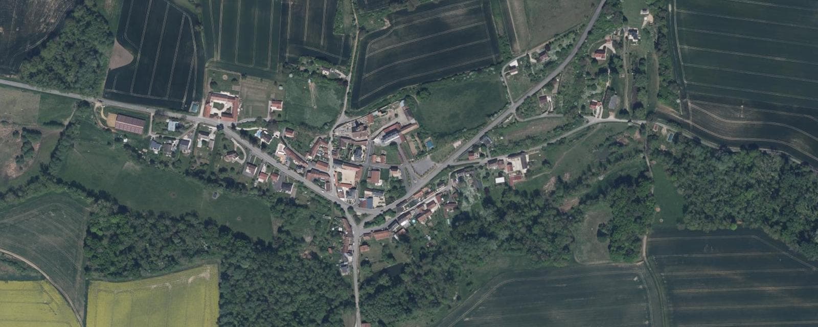 Vue aérienne de Bouvancourt (Marne)