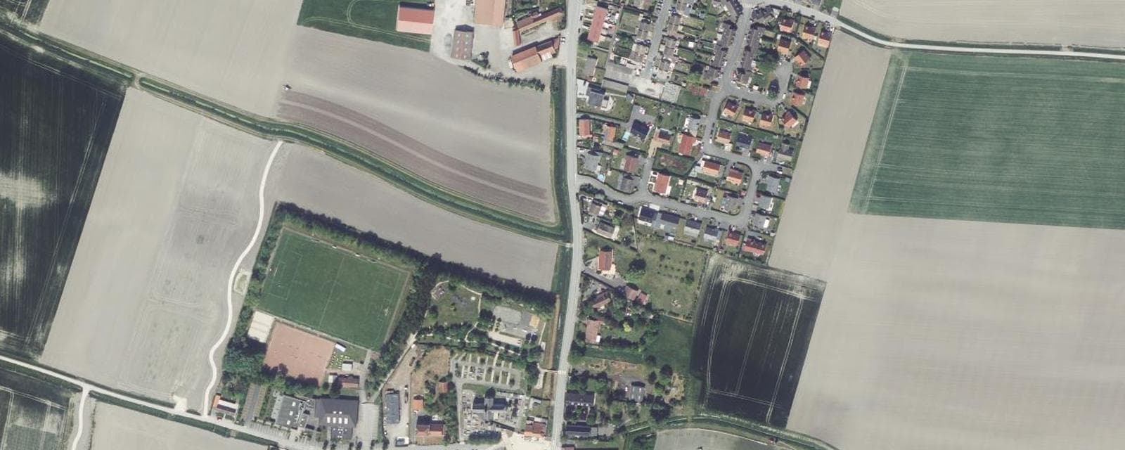 Vue aérienne de Craywick (Nord)