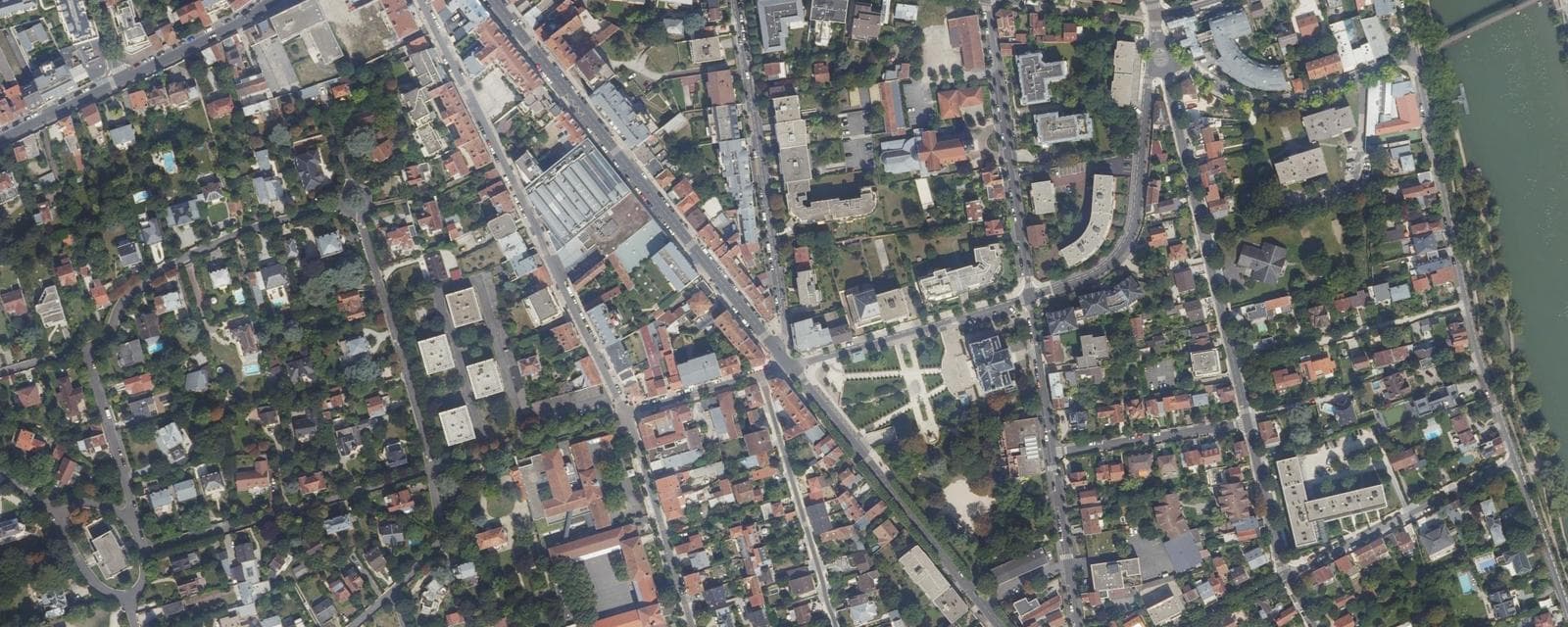 Vue aérienne de Le Perreux-sur-Marne (Val-de-Marne)