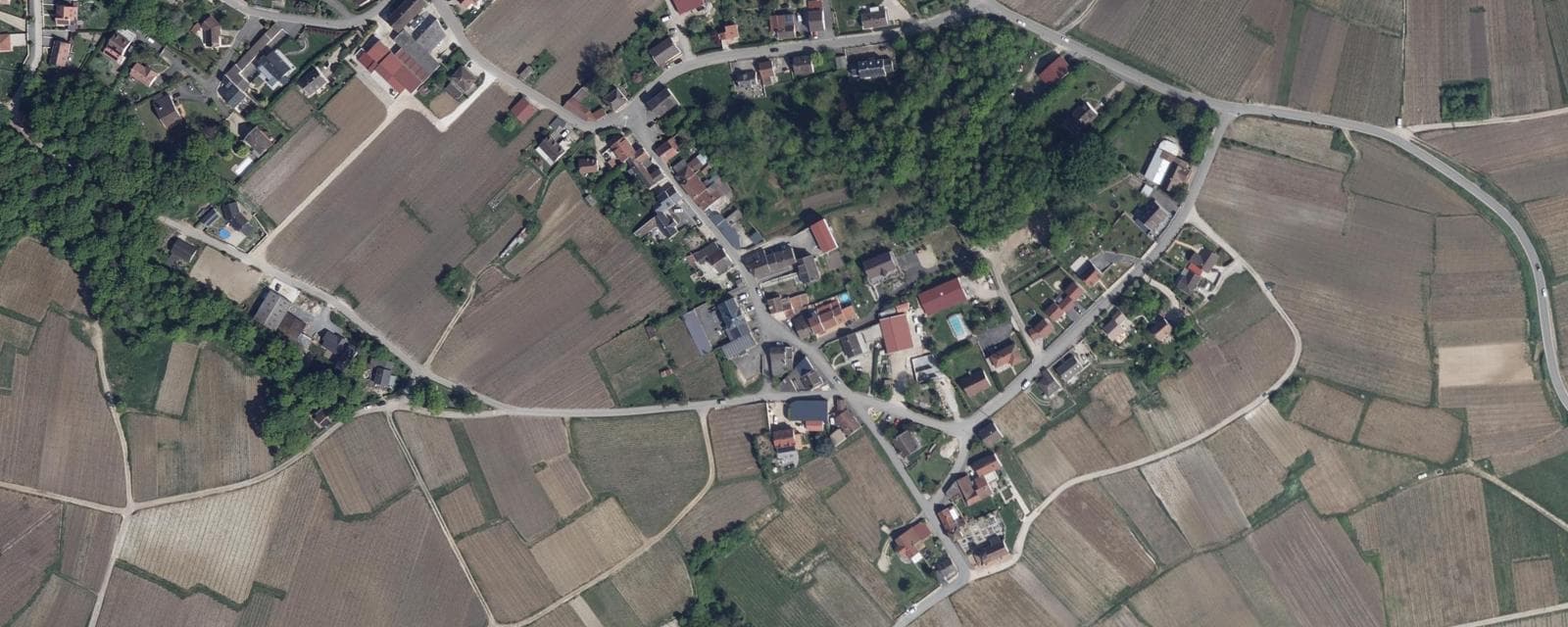 Vue aérienne de Mutigny (Marne)