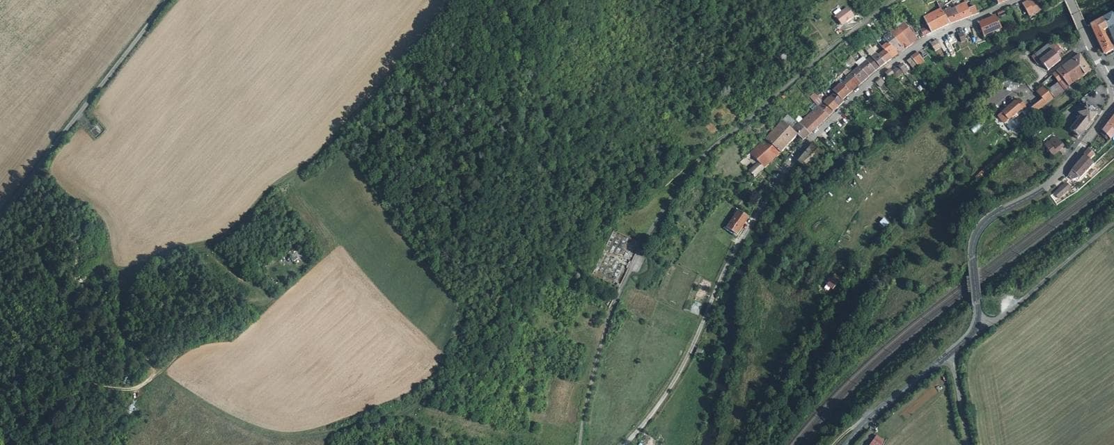 Vue aérienne de Rembercourt-sur-Mad (Meurthe-et-Moselle)