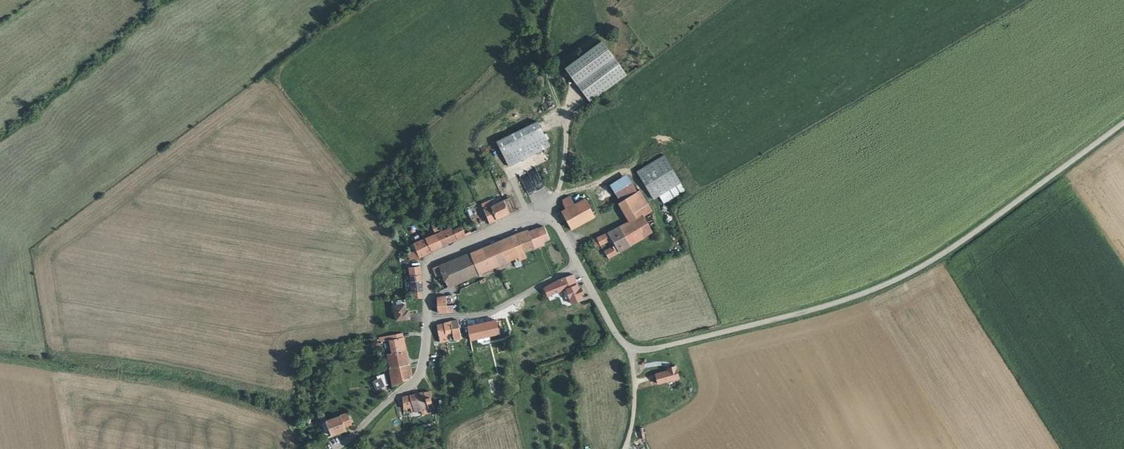Vue aérienne de Vulmont (Moselle)