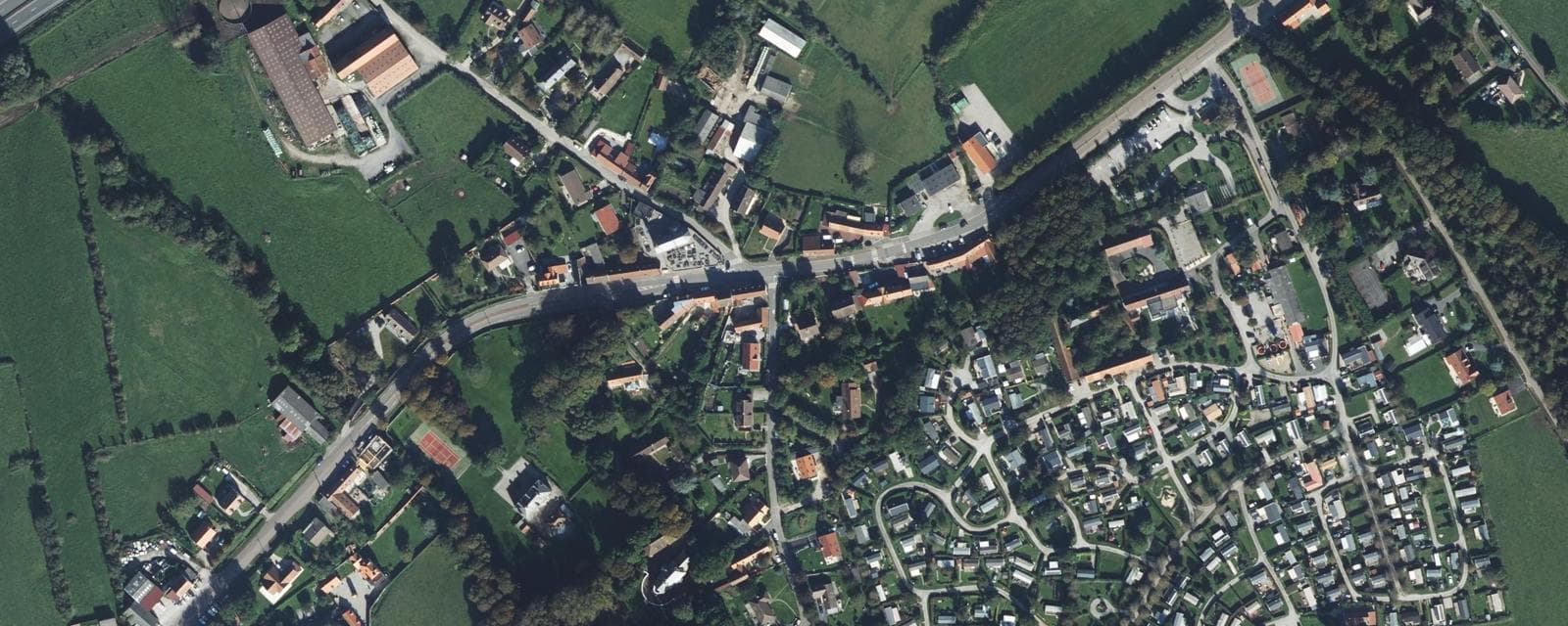 Vue aérienne de Wacquinghen (Pas-de-Calais)