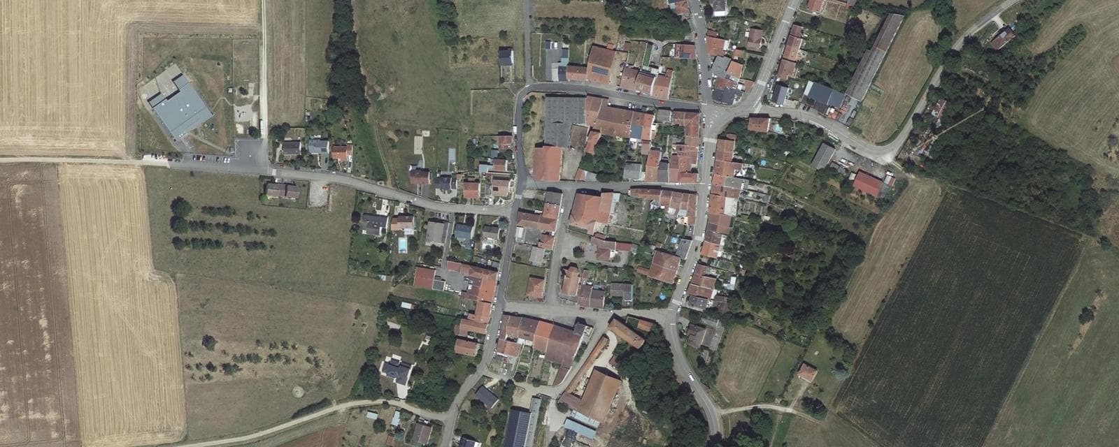 Vue aérienne de Agincourt (Meurthe-et-Moselle)