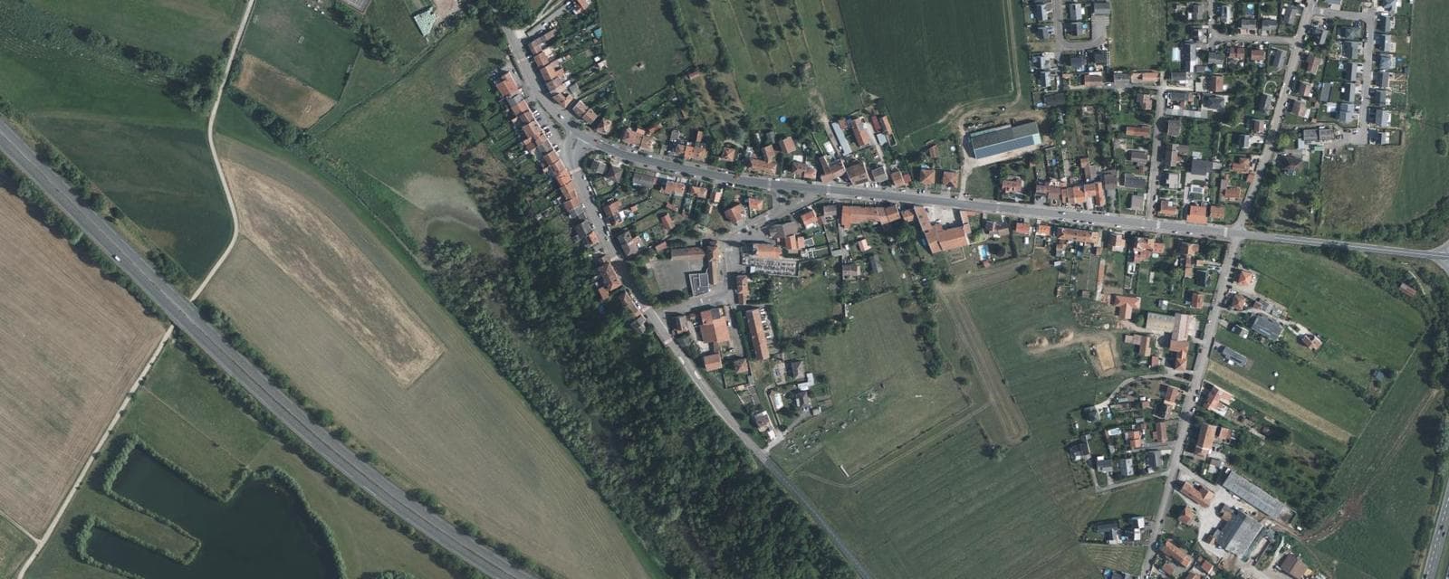 Vue aérienne de Atton (Meurthe-et-Moselle)