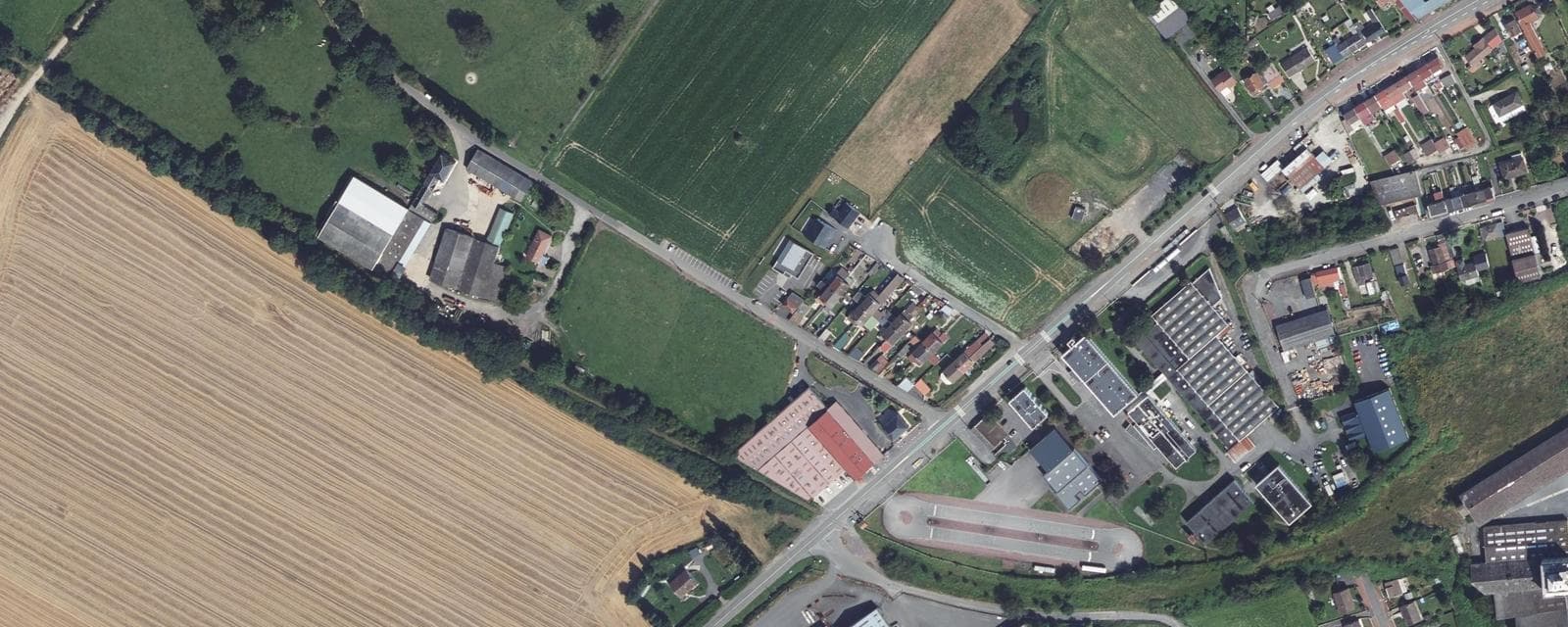 Vue aérienne de Avesnes-lès-Bapaume (Pas-de-Calais)