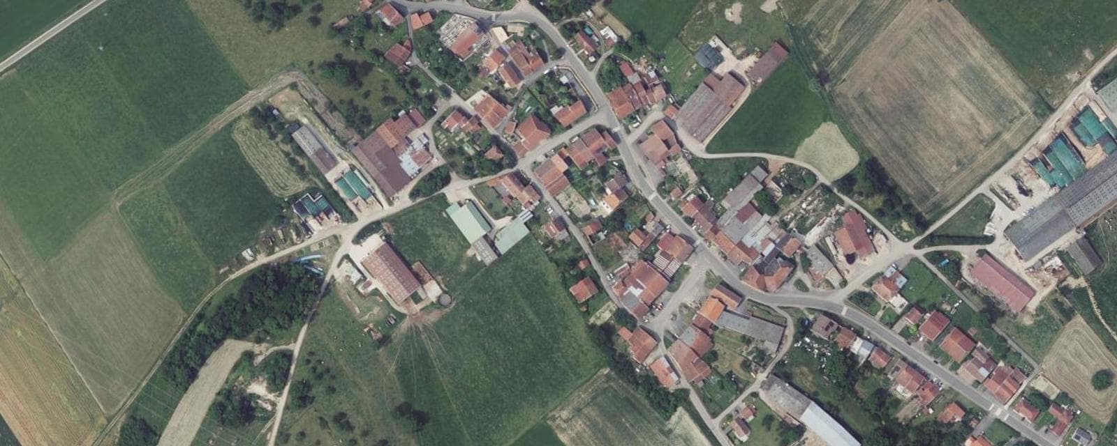 Vue aérienne de Barbas (Meurthe-et-Moselle)