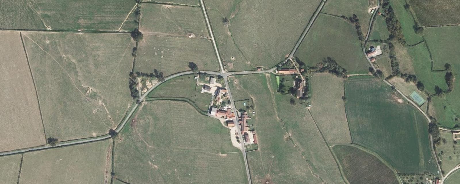 Vue aérienne de Bray (Saône-et-Loire)