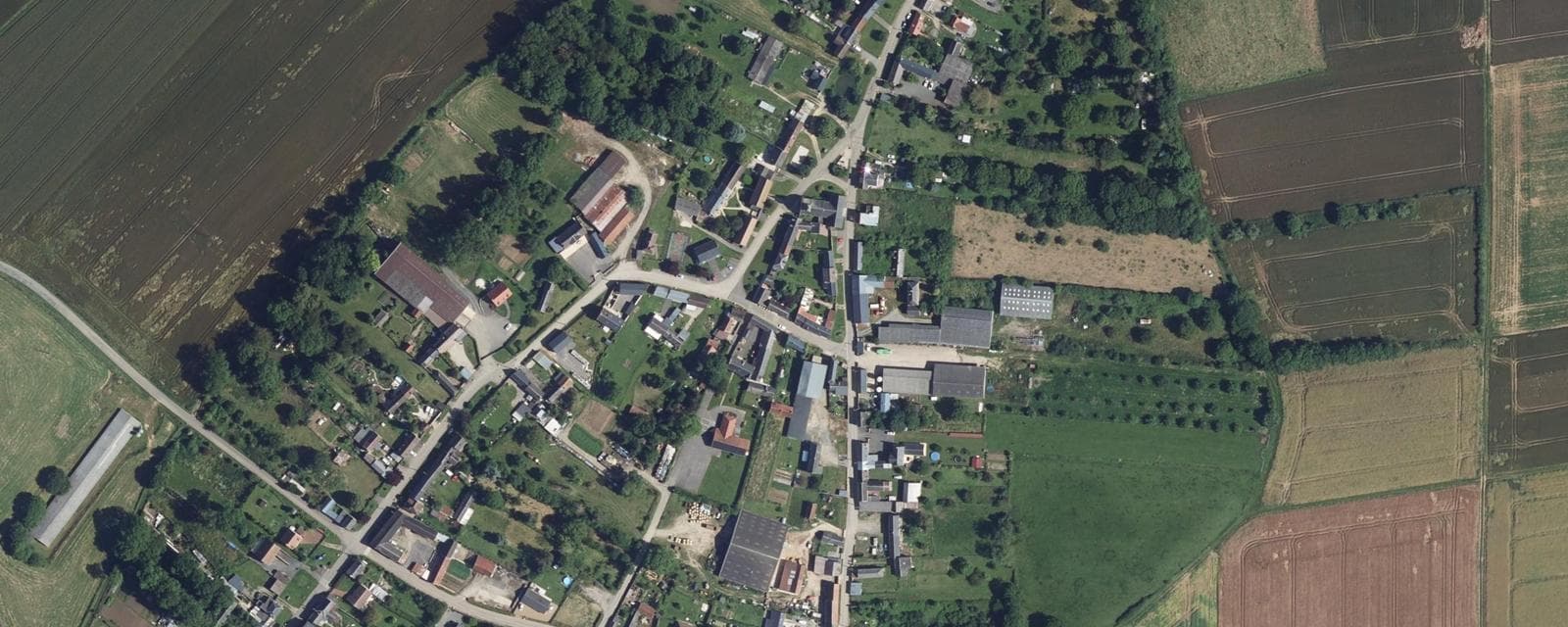 Vue aérienne de Cormeilles (Oise)