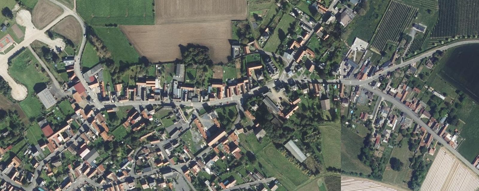 Vue aérienne de Épinoy (Pas-de-Calais)