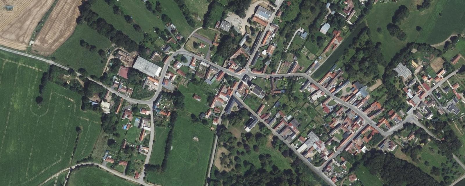 Vue aérienne de Gouy-en-Artois (Pas-de-Calais)