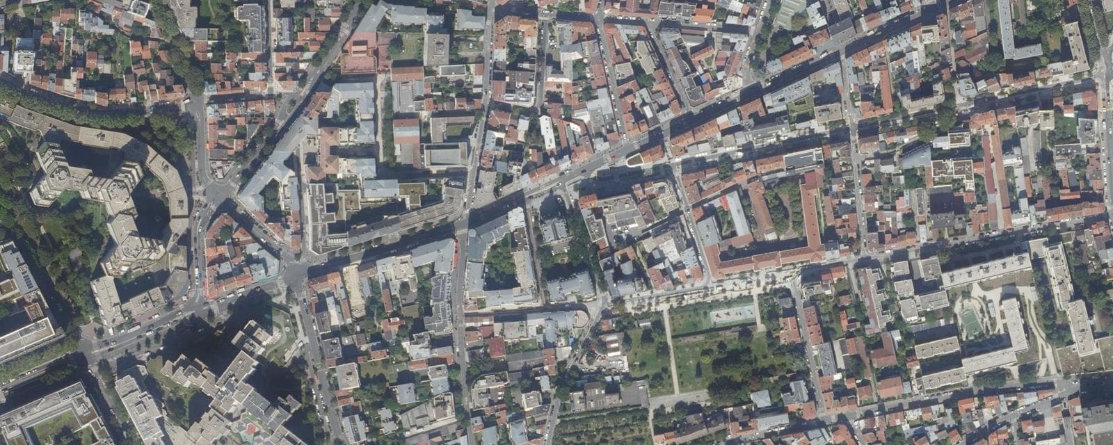 Vue aérienne de Les Lilas (Seine-Saint-Denis)