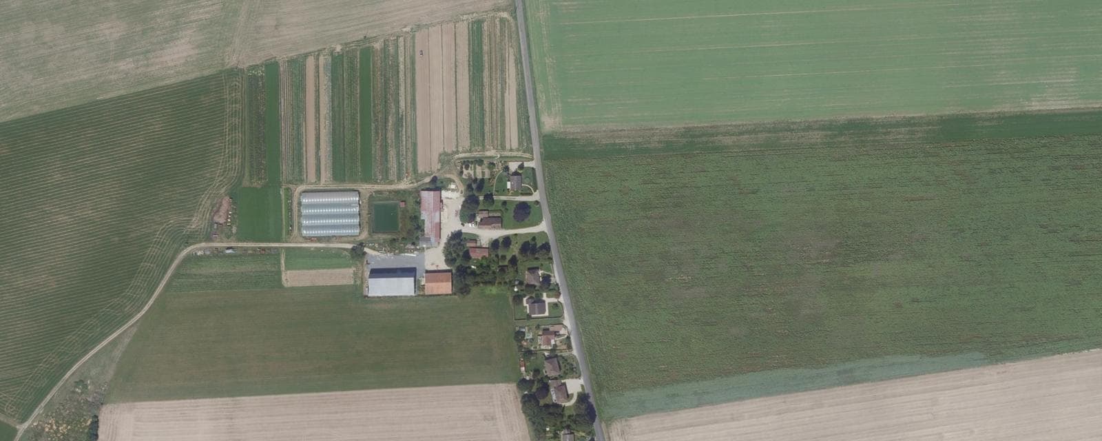 Vue aérienne de Montigny-le-Guesdier (Seine-et-Marne)