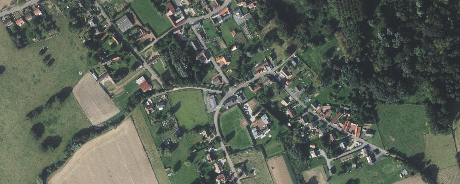 Vue aérienne de Noyellette (Pas-de-Calais)