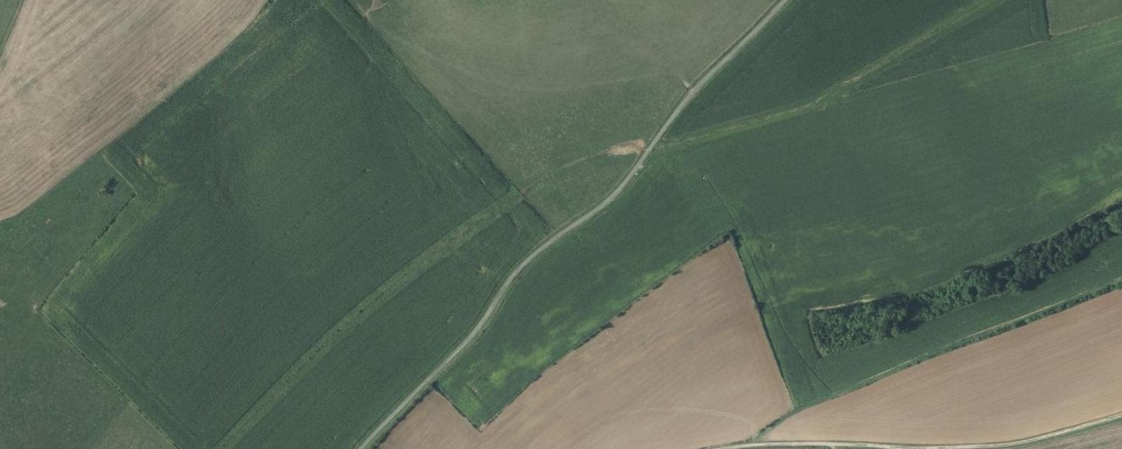 Vue aérienne de Petit-Failly (Meurthe-et-Moselle)