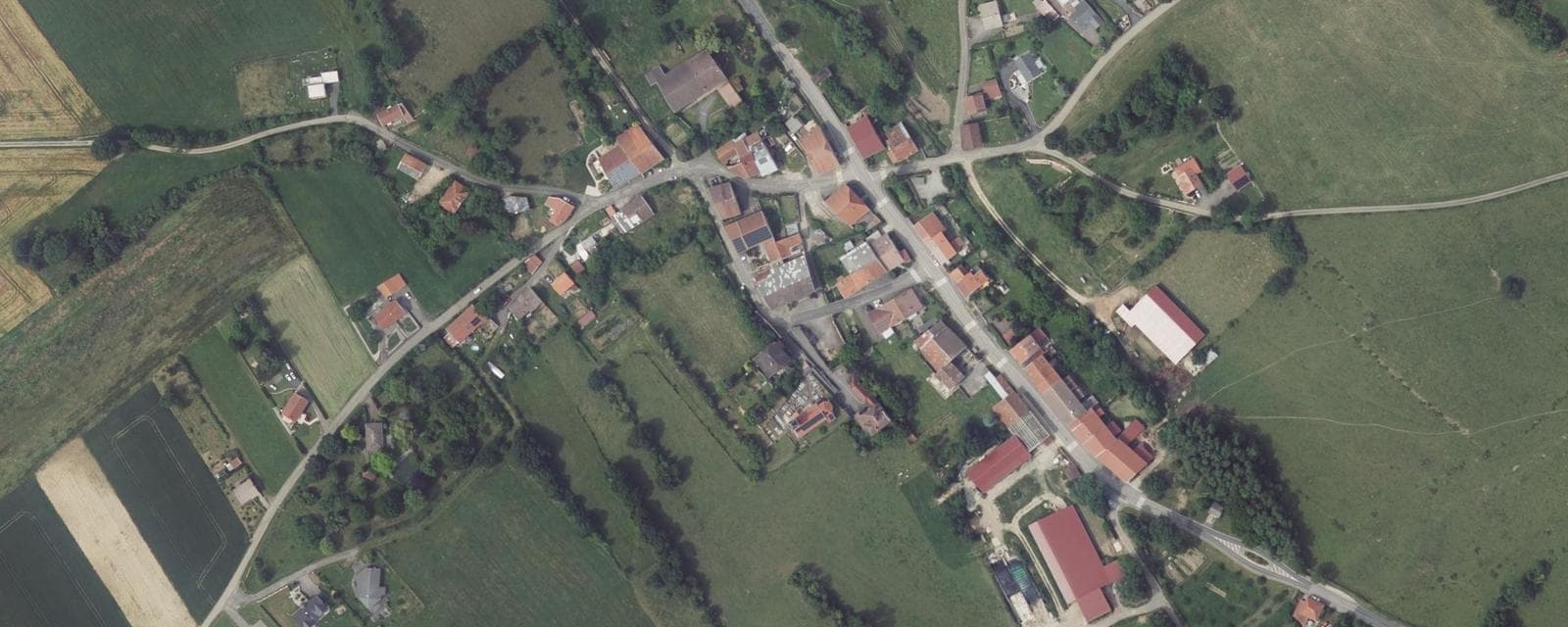 Vue aérienne de Repaix (Meurthe-et-Moselle)