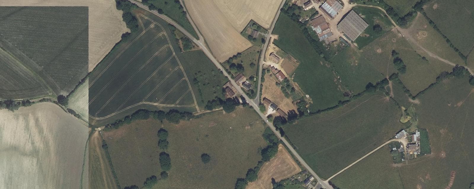 Vue aérienne de Vidai (Orne)